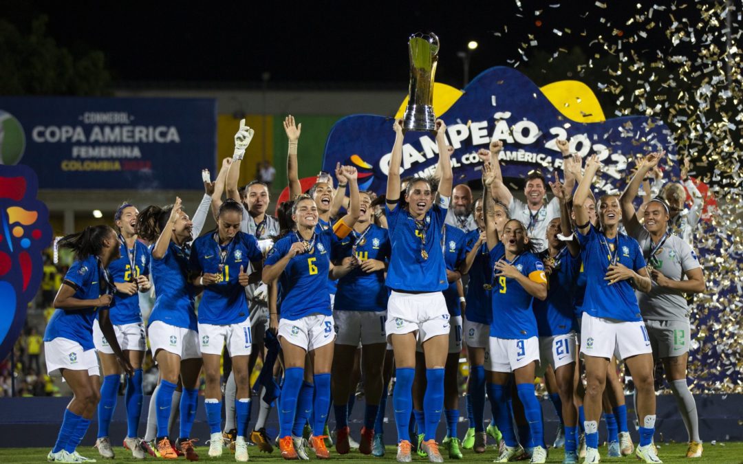 Seleção Brasileira Feminina brilha e conquista o título da Copa América na Colômbia