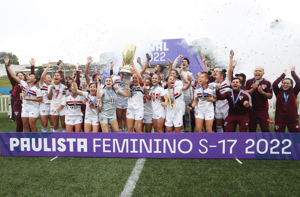 Festa tricolor: São Paulo conquista o título do Paulista Feminino Sub-17