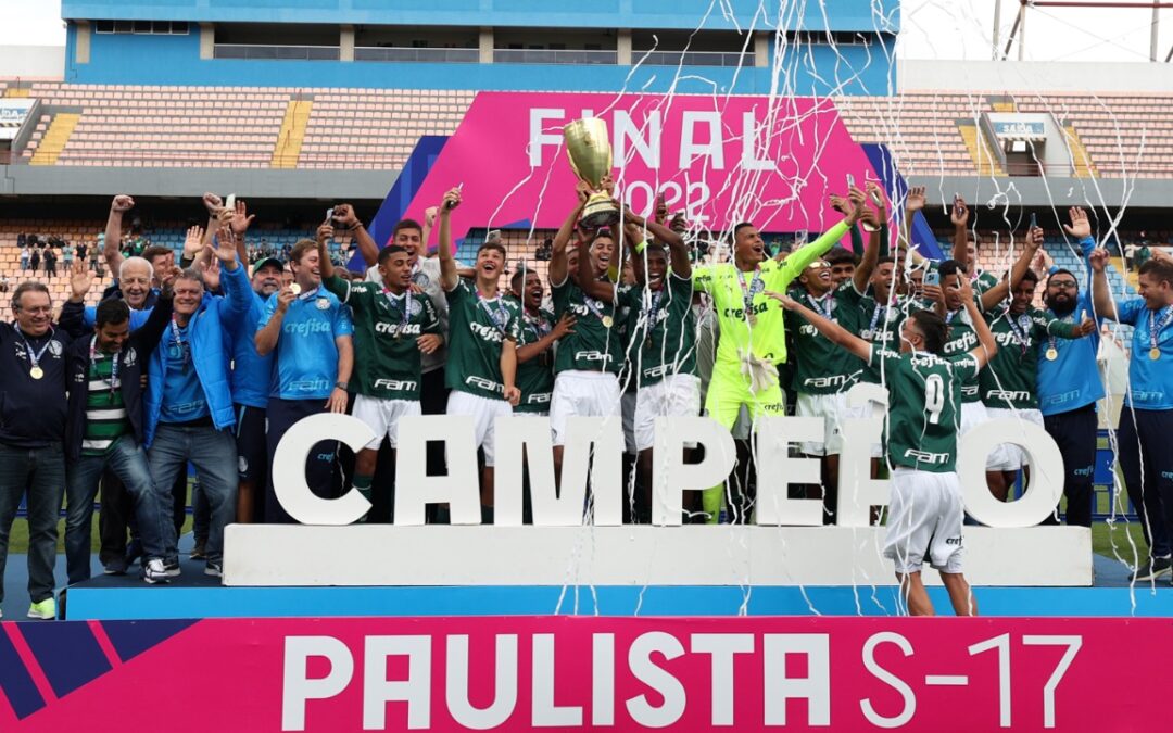 As Crias da Academia brilham: Palmeiras é campeão paulista Sub-15 e Sub-17