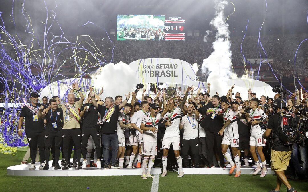 São Paulo empata com Flamengo e conquista o inédito título da Copa do Brasil