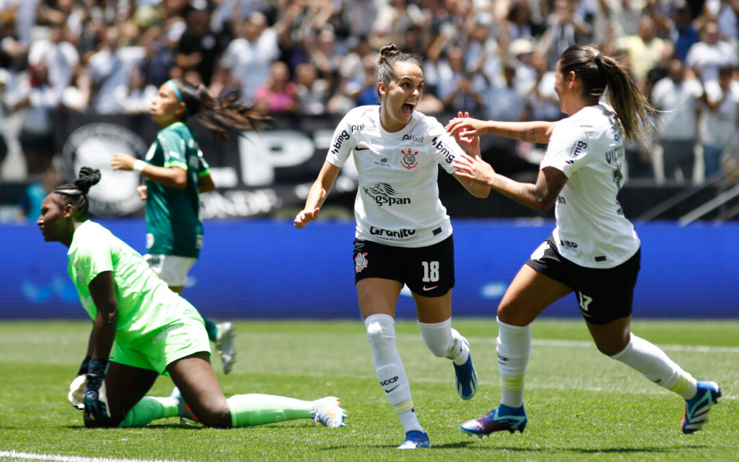 Corinthians aplica goleada histórica no Derby e está na final do Paulista Feminino