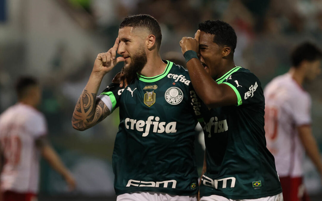 Palmeiras faz grande jogo, vence e assume a liderança do Campeonato Brasileiro