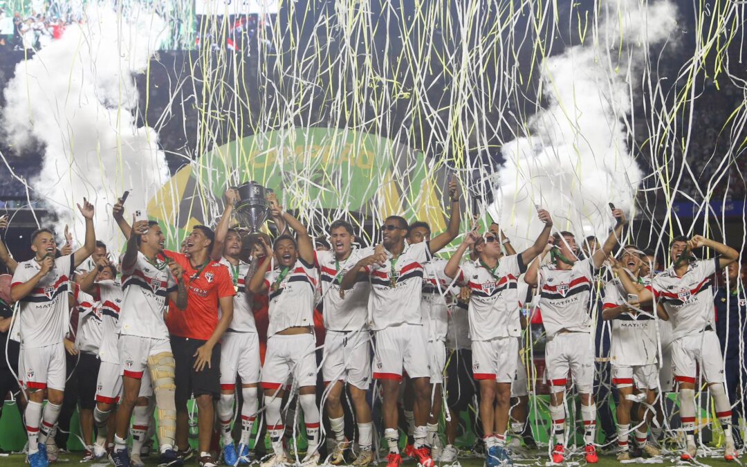 São Paulo vence Choque-Rei e é tetracampeão da Copa do Brasil Sub-20